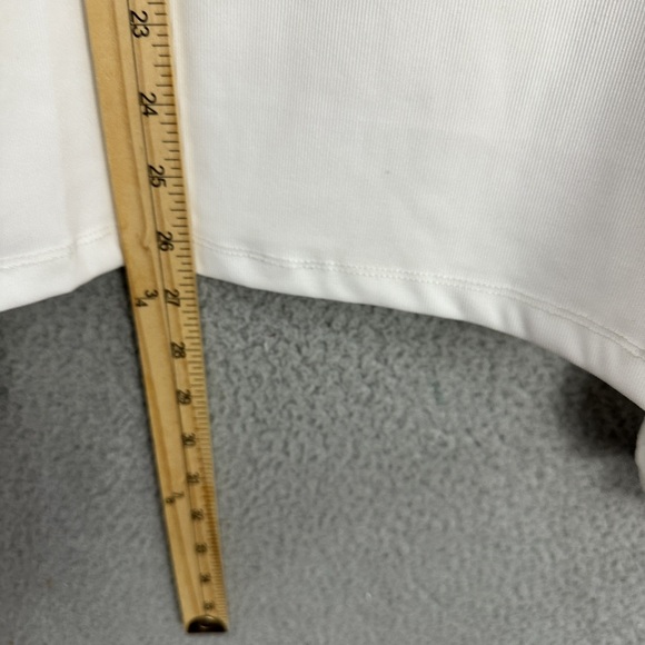 Eloquii White Cold Shoulder Sheer Sleeve Top Womens Size 22/24 Boho Cottage NWT - Picture 7 of 9